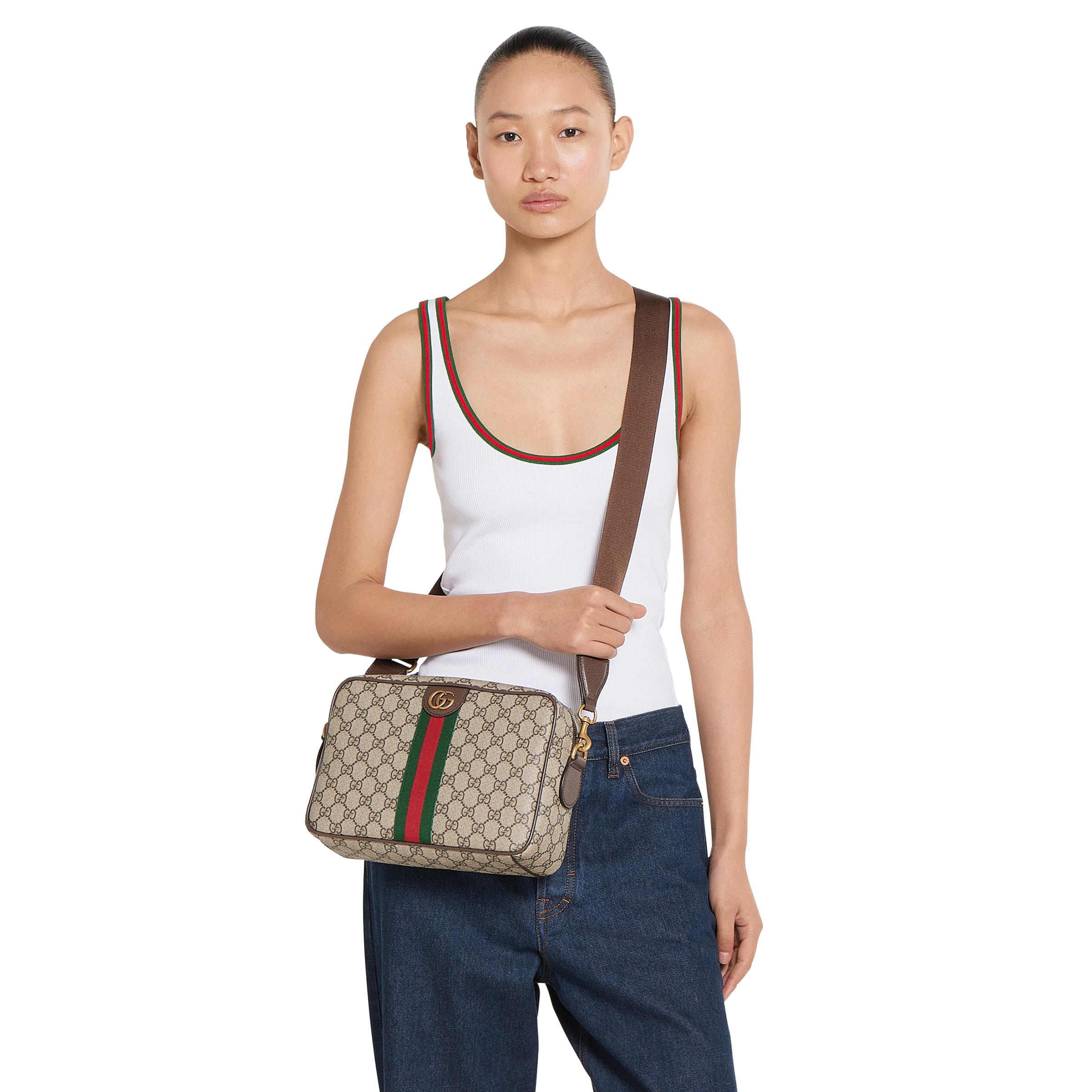 Ophidia medium crossbody bag - 4