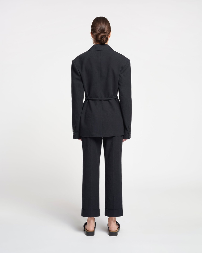 Washed-Canvas Blazer 4