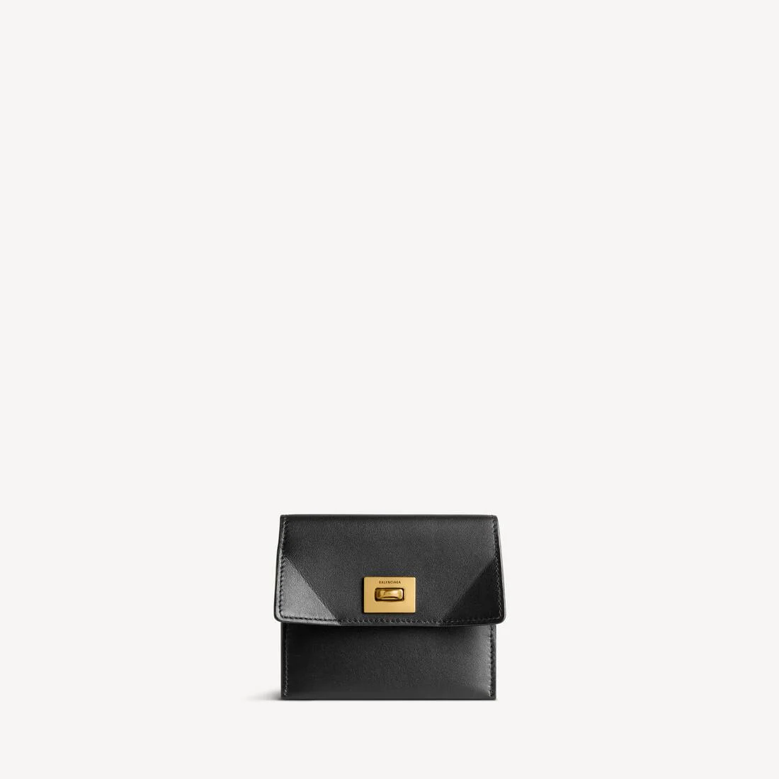 Women's Rodeo Card Holder With Flap in Black - 1