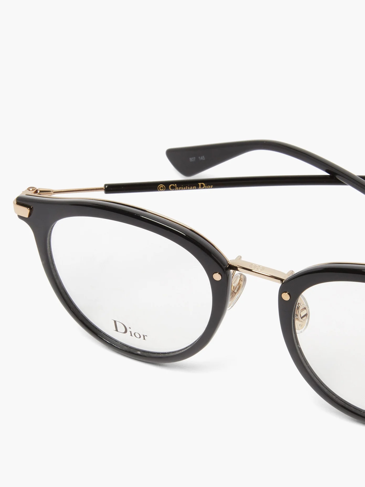 Diorline3F round tortoiseshell-acetate glasses - 2