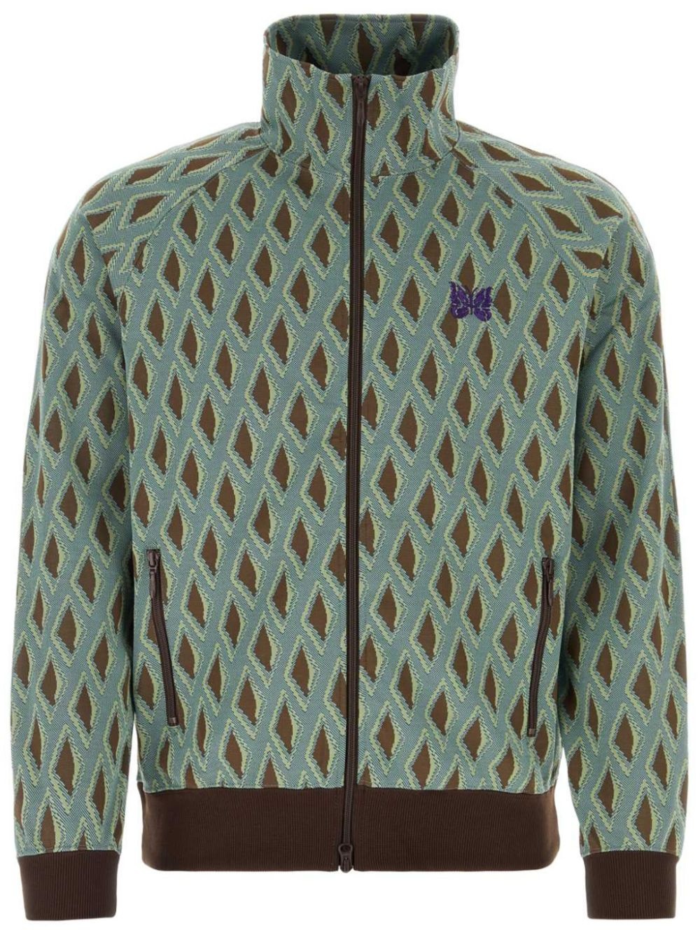 embroidered sweatshirt - 1