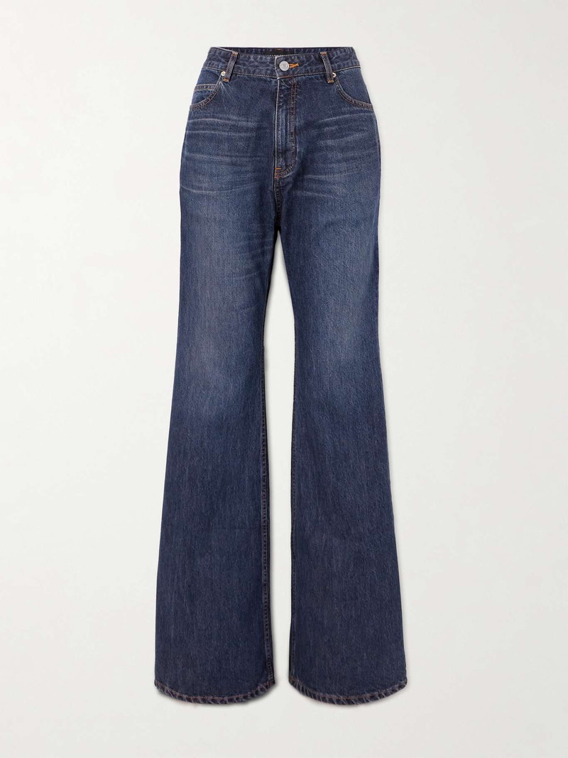 Mid-rise flared jeans 1