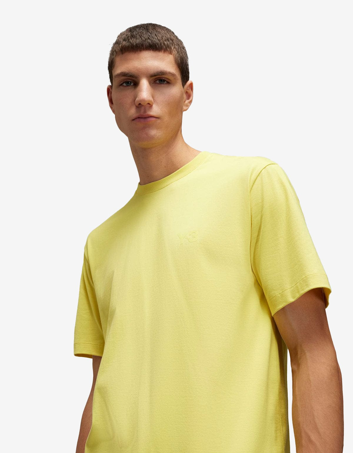 Y-3 Yellow Logo T-Shirt - 6