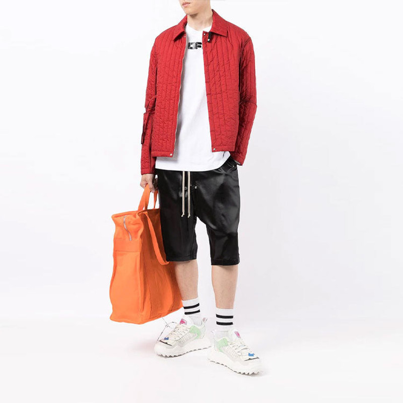 Off-White Men's Off-White FW21 Logo Printing Long Sleeves Loose Fit White OMAB064F21JER0050110 outlook