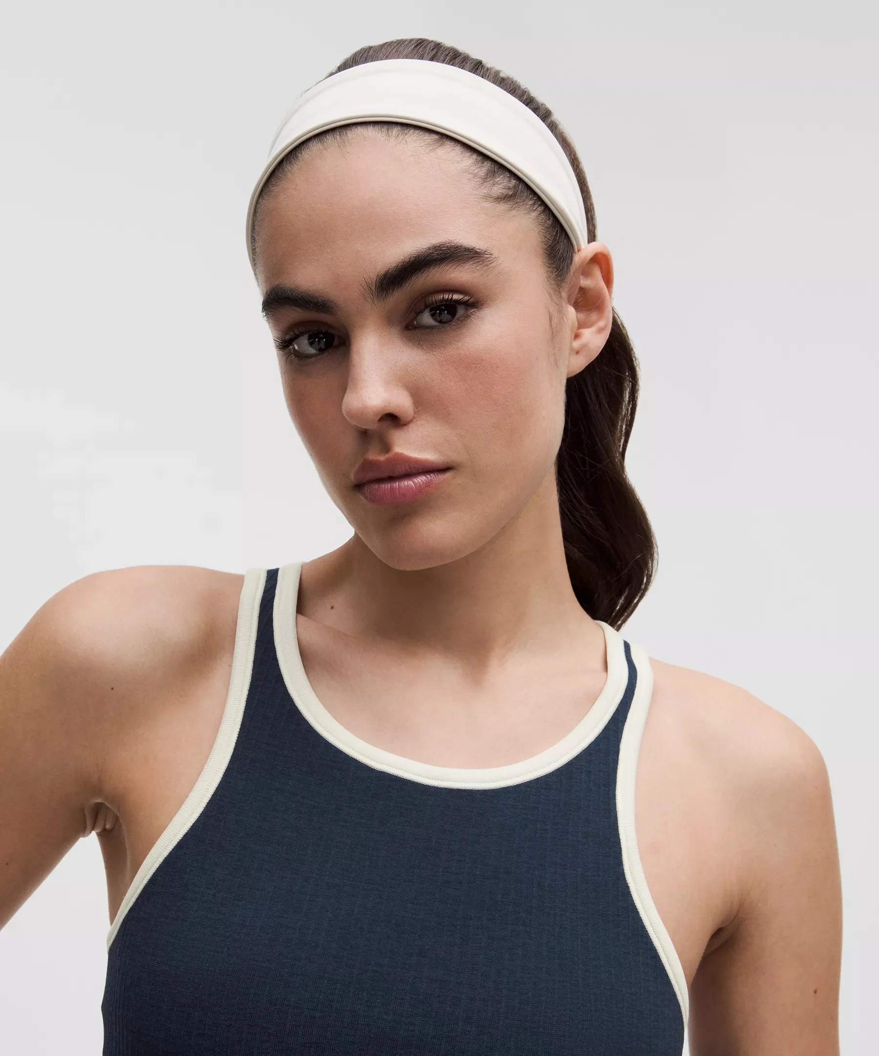 Ebb to Street Cropped Racerback Tank Top *Contrast - 1