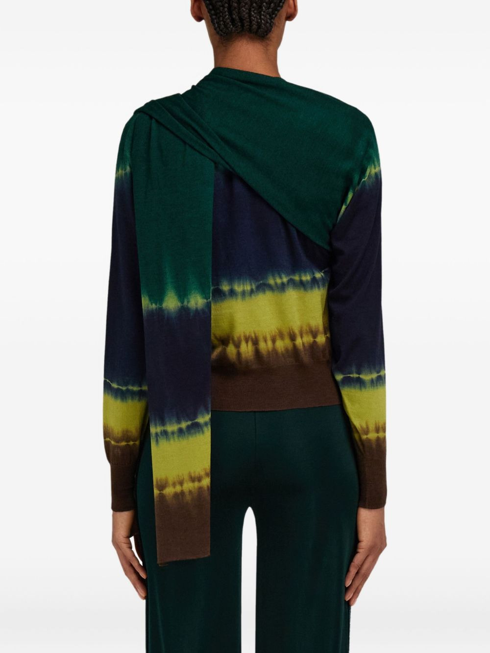 tie-dye print pullover - 4