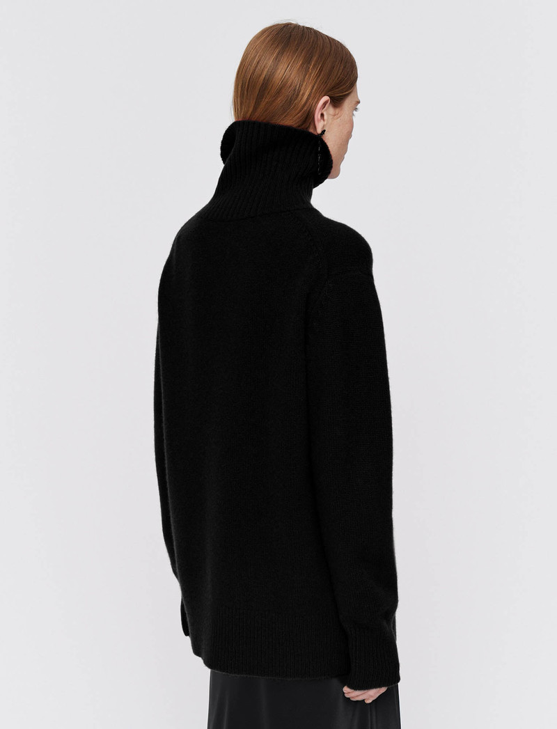 Luxe Cashmere High Neck Jumper 4