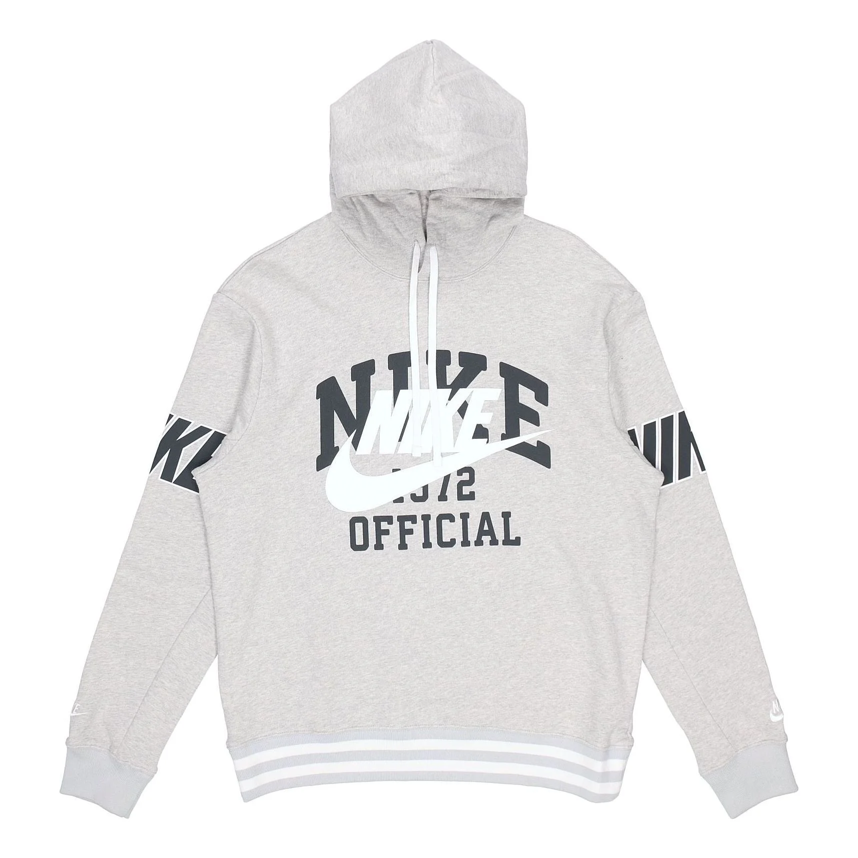 Men's Nike Large Logo Printing Loose Gray DD6169-050 - 1
