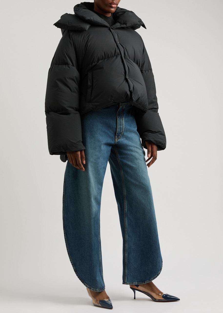 Alaïa Hooded Quilted Shell Jacket - 4