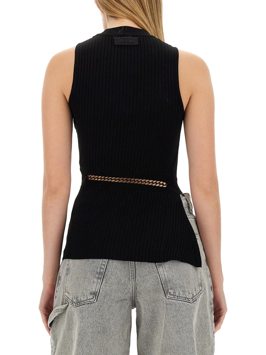 The Attico Women Top With Cut Out Details - 3