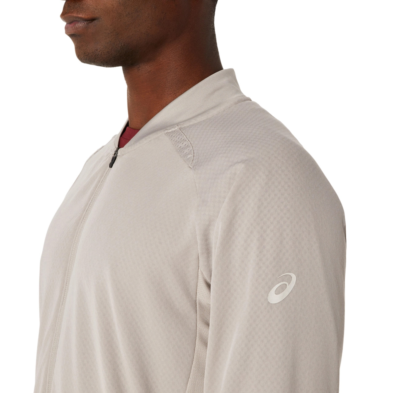 ACTIBREEZE JACQUARD GRID FULL ZIP JACKET - 5