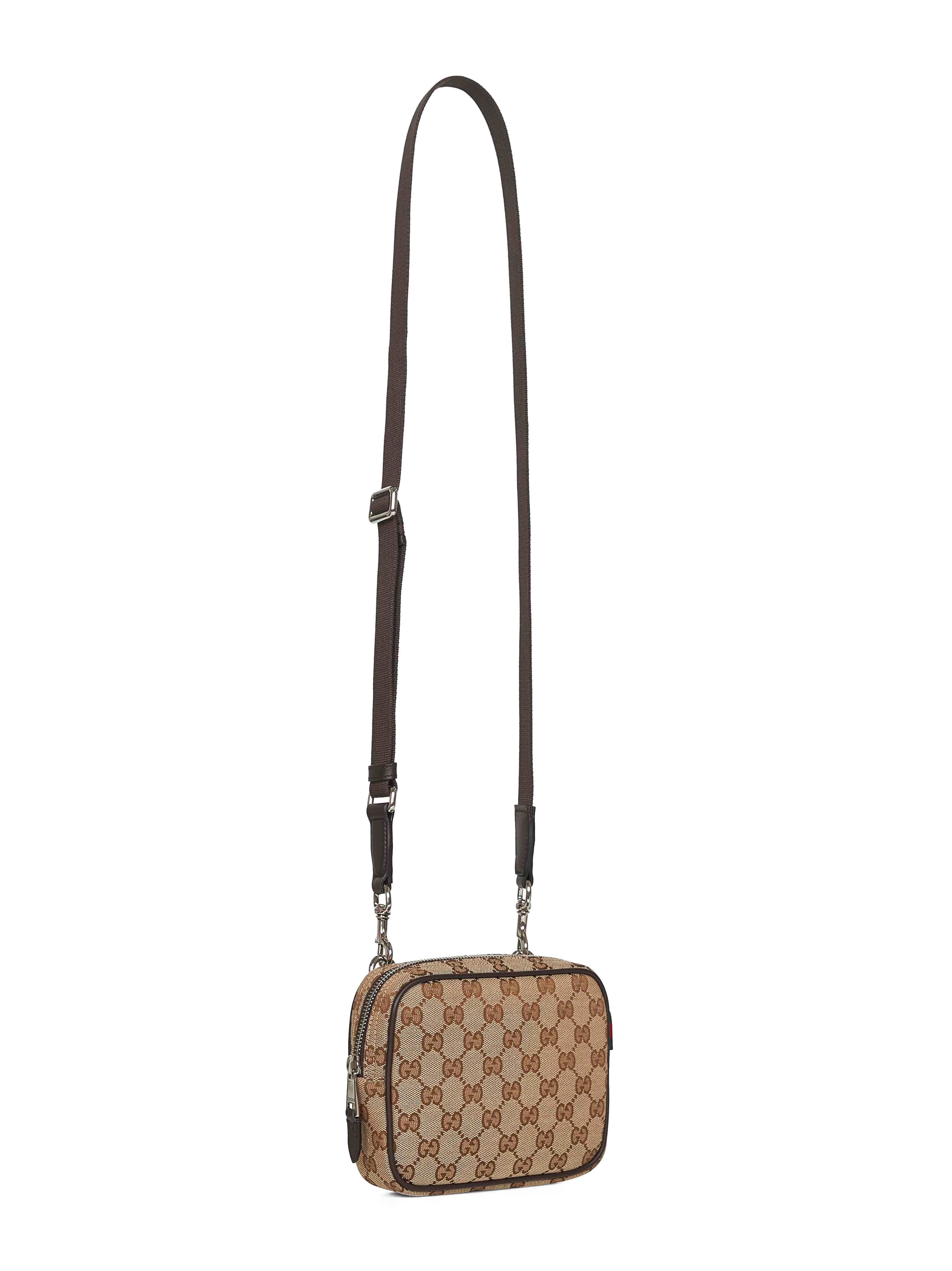 Gucci Men Beige Mini Crossbody Bag - 2