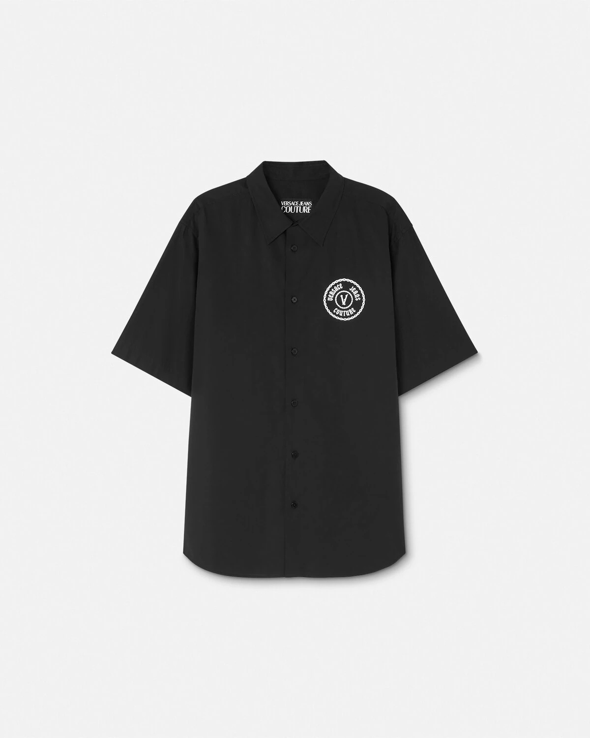 Chain V-Emblem Regular-Fit Shirt - 1