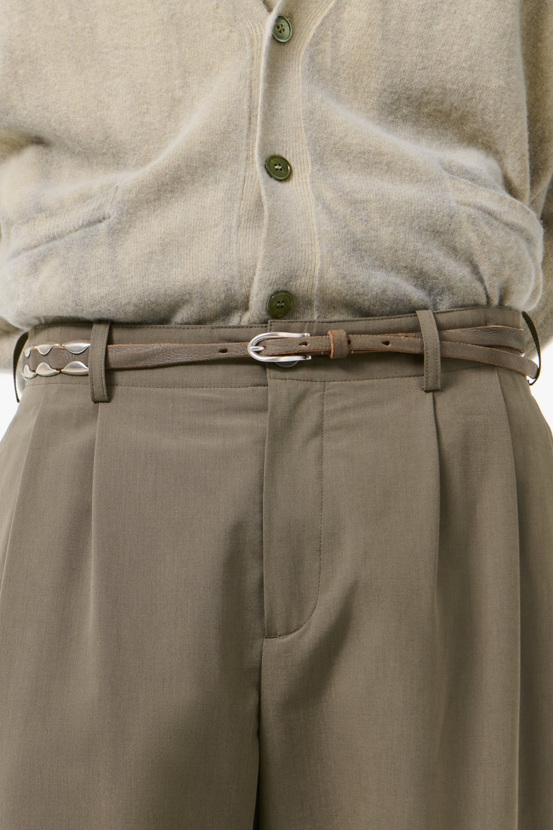 Billow Belt Overcast Blue Leather 3