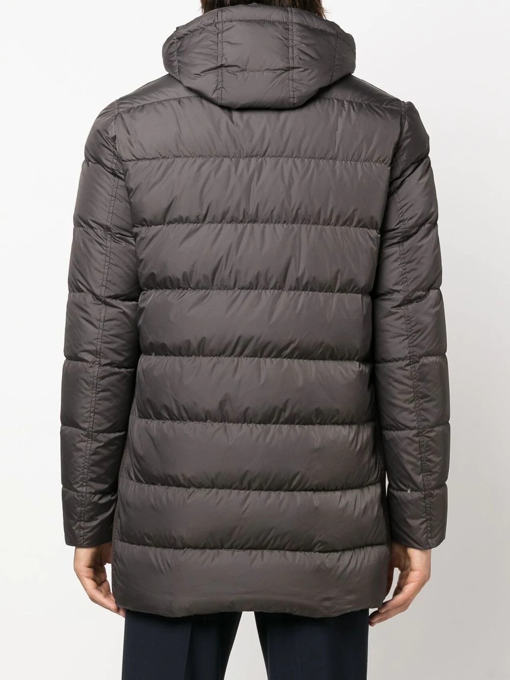 hooded puffer coat - 4