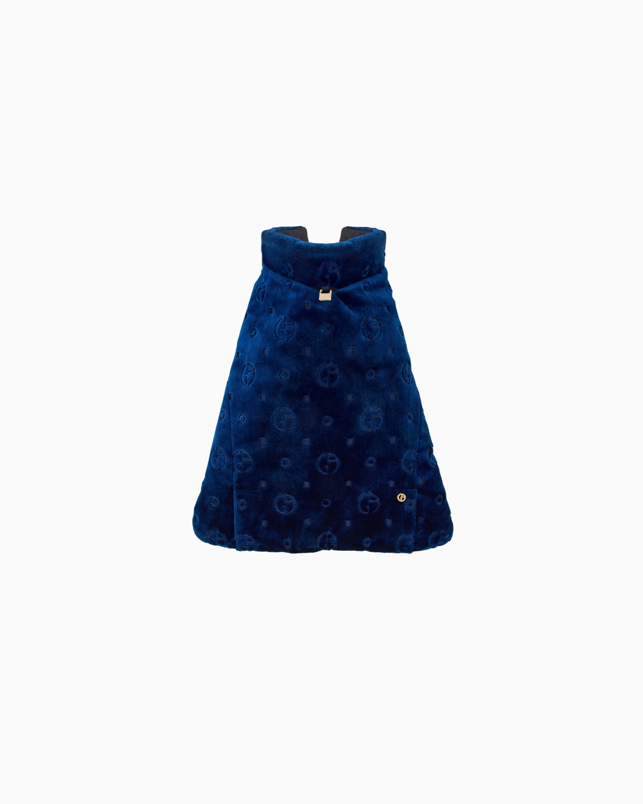 POLDO X GIORGIO ARMANI COAT IN MONOGRAM JACQUARD VELVET - 3