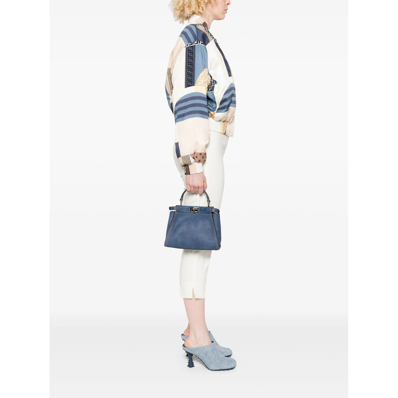 Fendi Blue Tote Bags Women 3