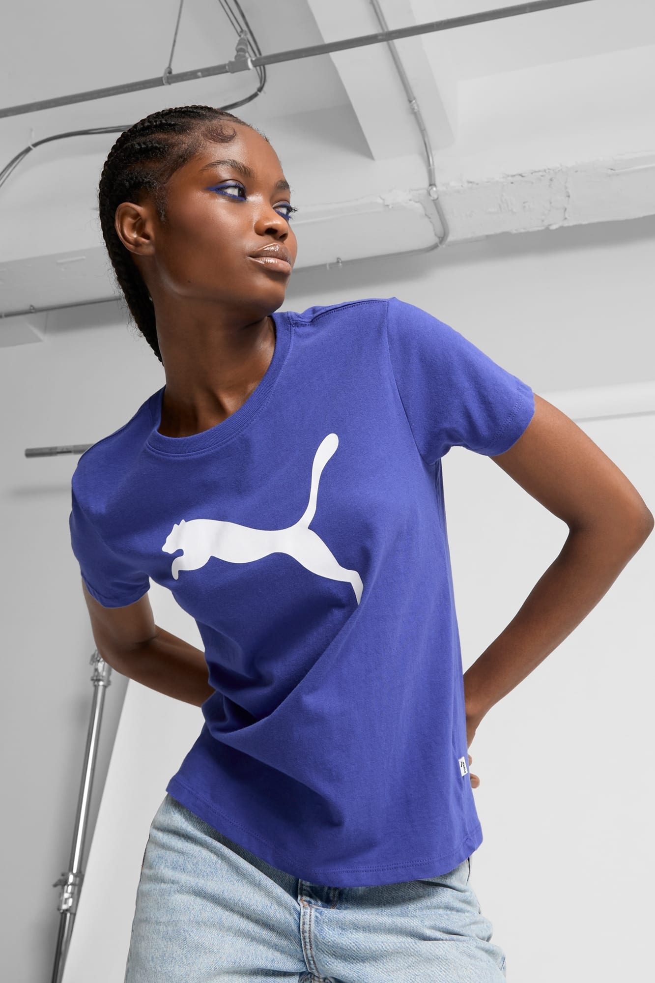 Essentials Big Cat Logo Women's Tee - 3