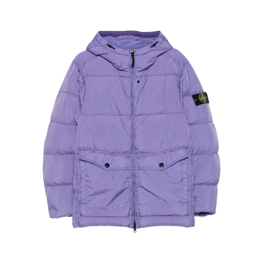 Stone Island Purple Jackets - Padded & Down Jackets Men - 1