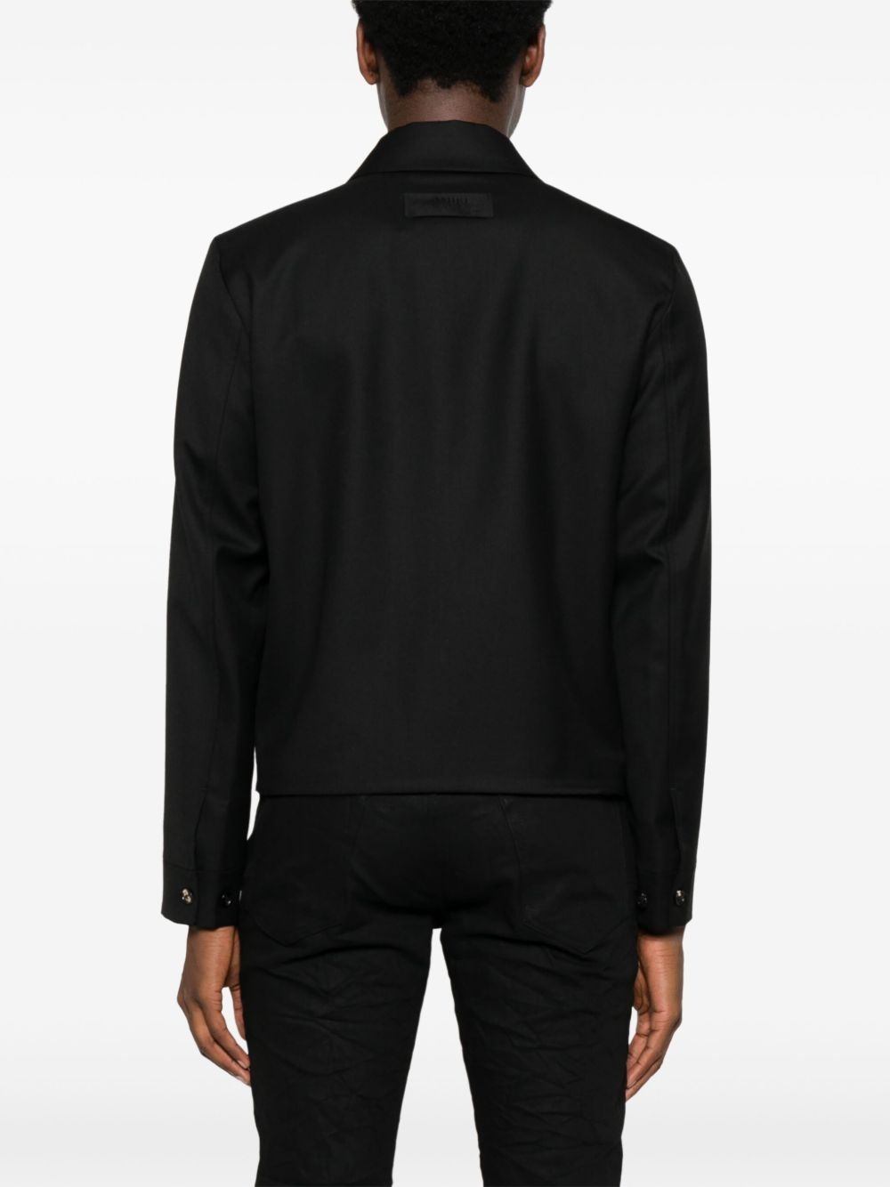 zip-up shirt jacket - 4