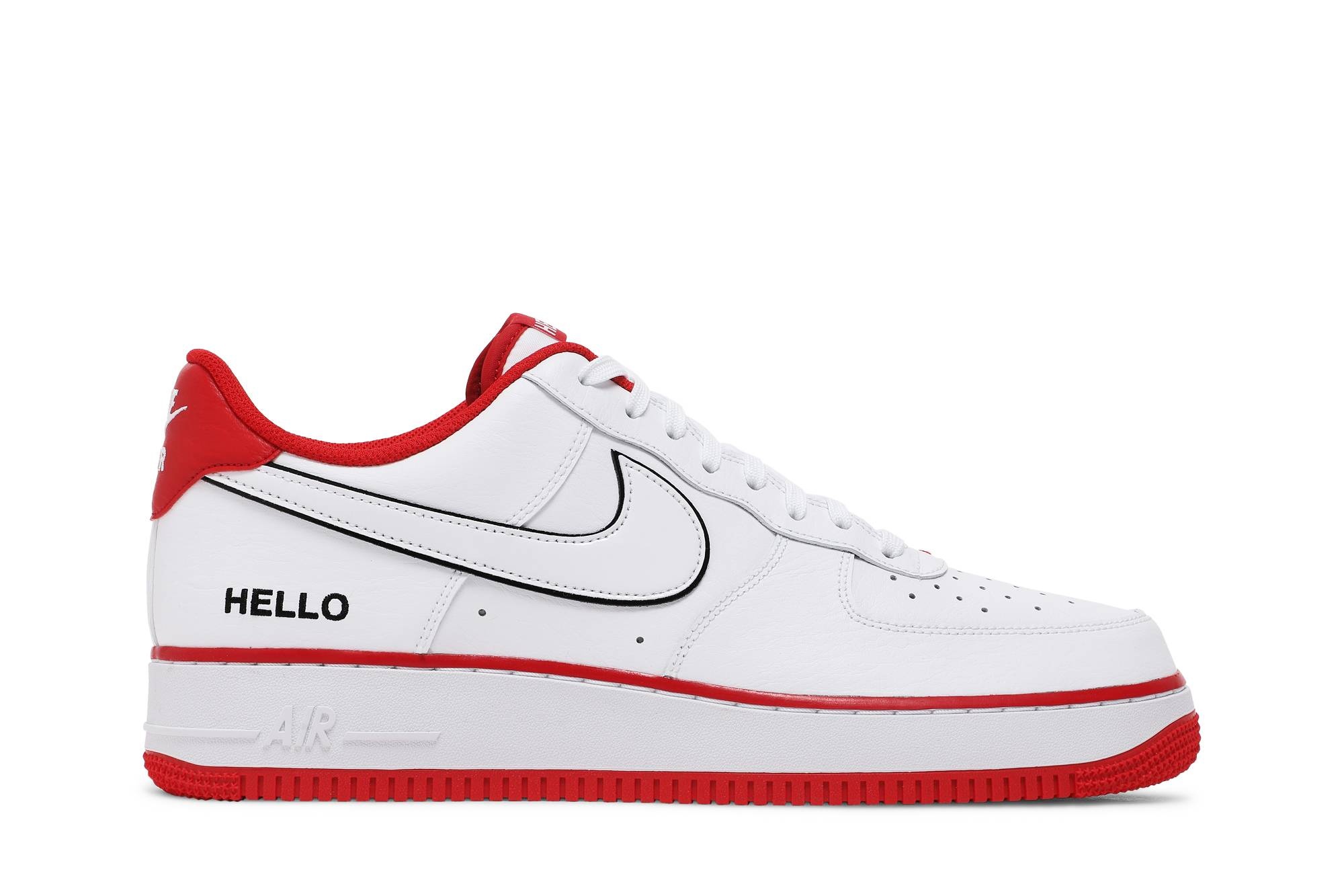 Urbanstar x Air Force 1 '07 LX 'HELLO Pack - White University Red' - 1