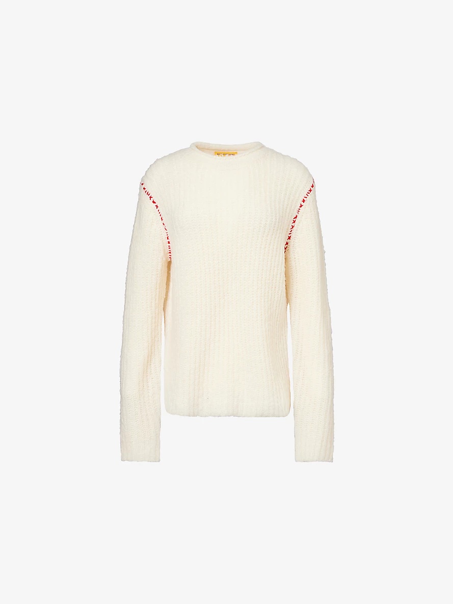 Cloud True crewneck wool-blend jumper - 1