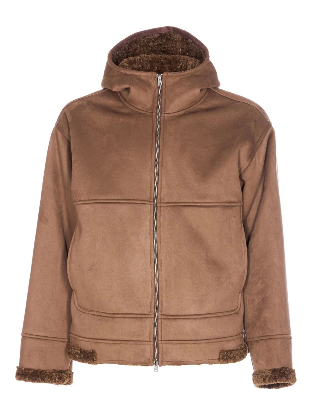 welt-pocket hooded jacket - 1