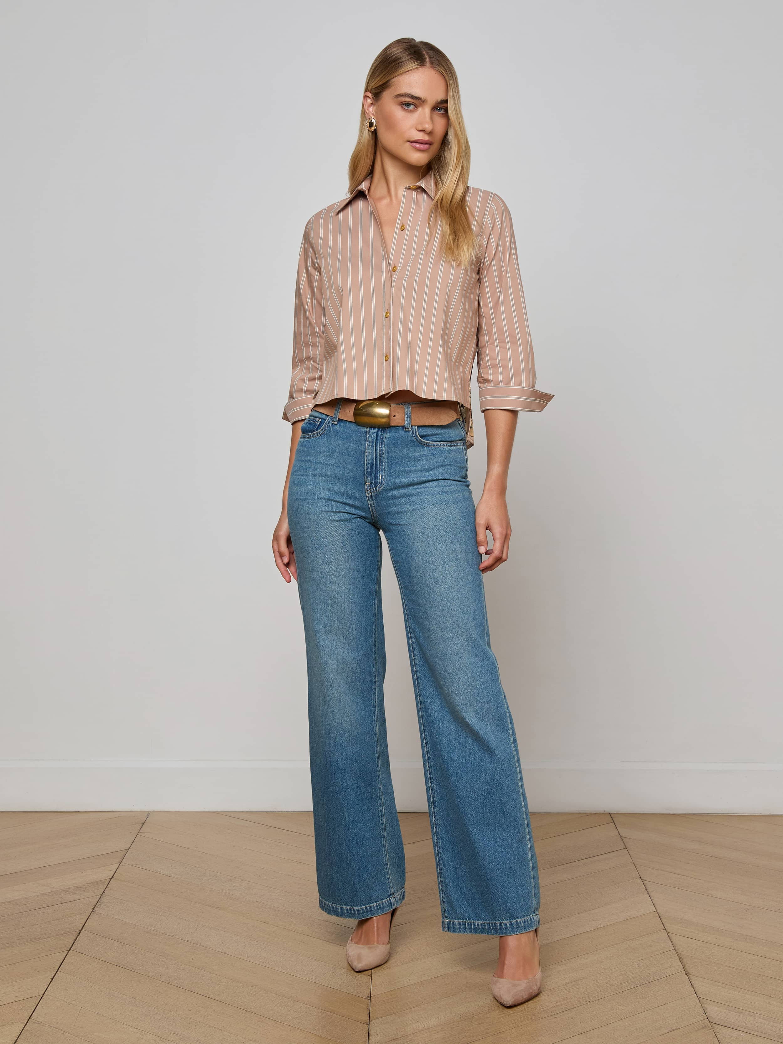 Fawn Western Card Print Shirt - 5