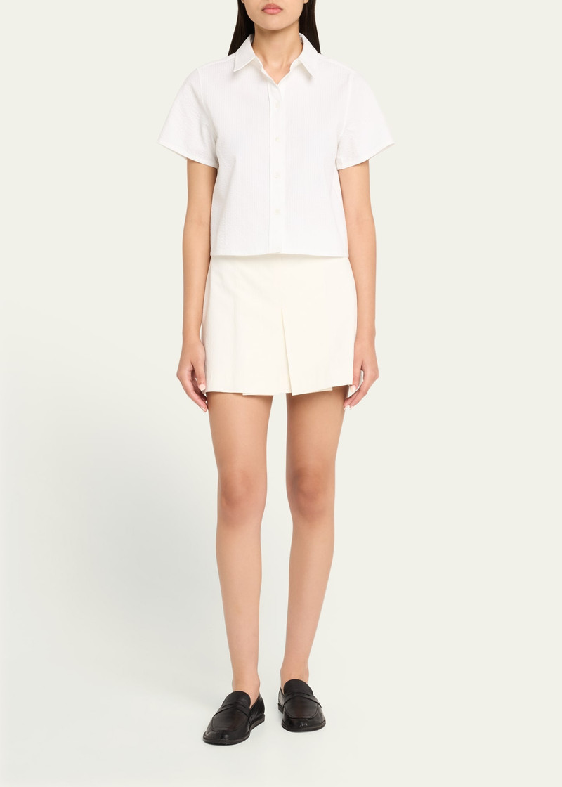 FRAME The Seersucker Shorts outlook