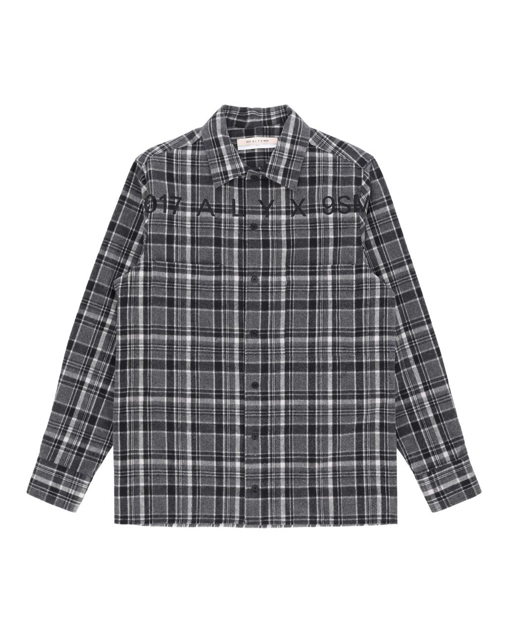 PLAID LOGO SHIRT - 1