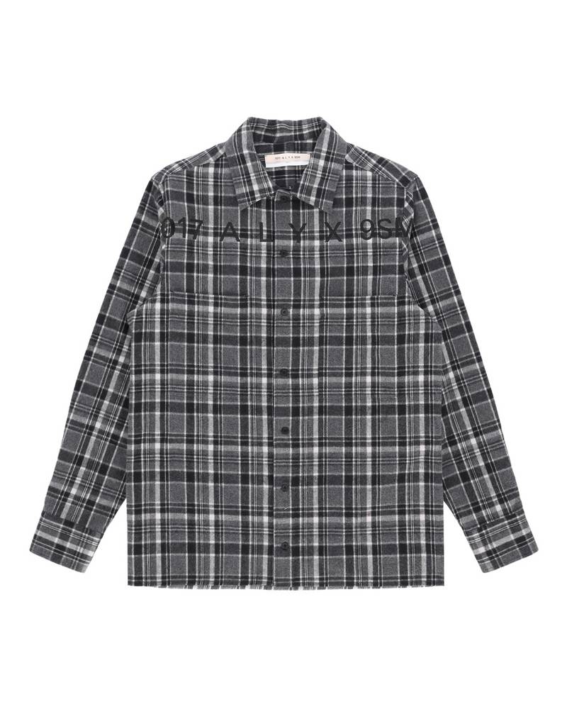 PLAID LOGO SHIRT 1