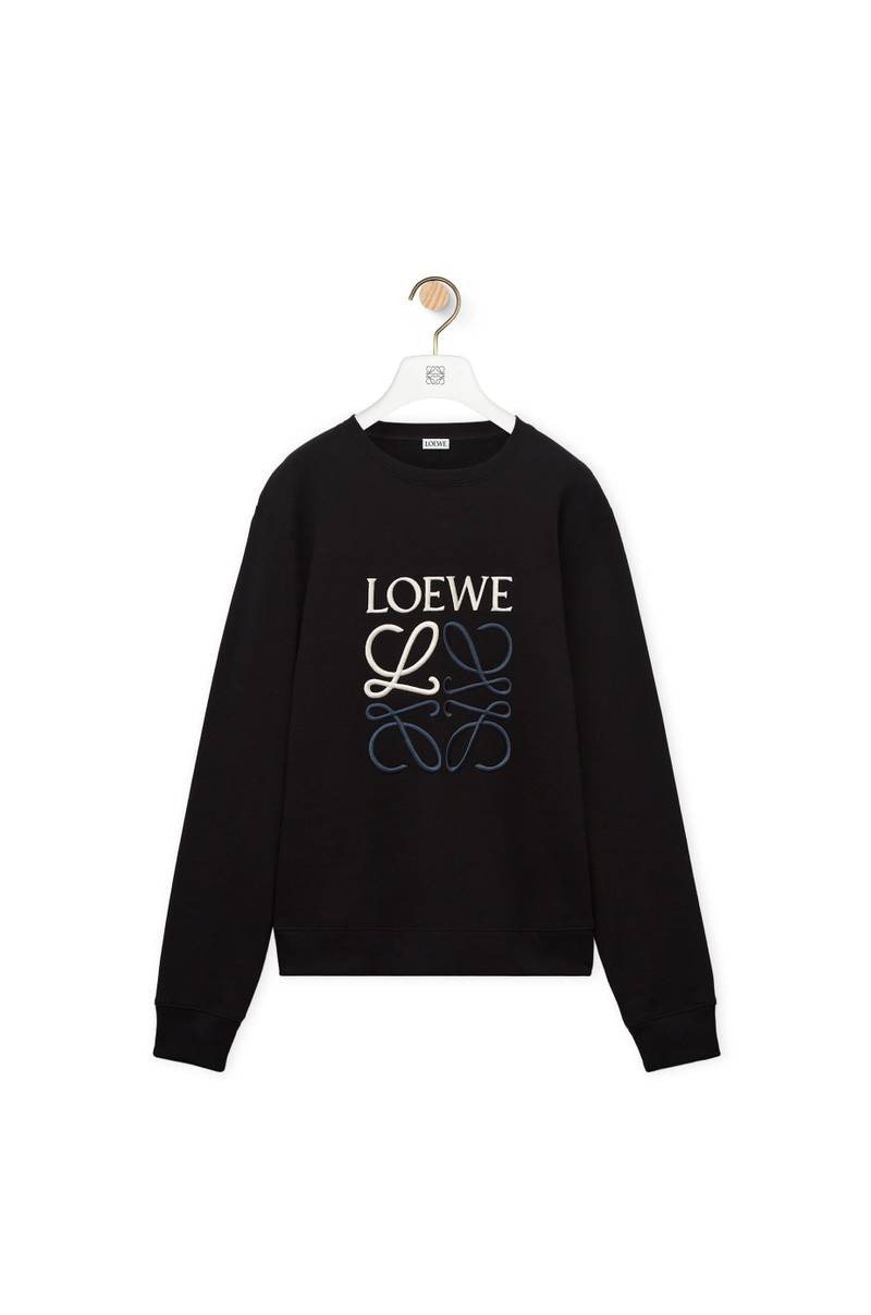 LOEWE Anagram regular fit sweatshirt in cotton - 1