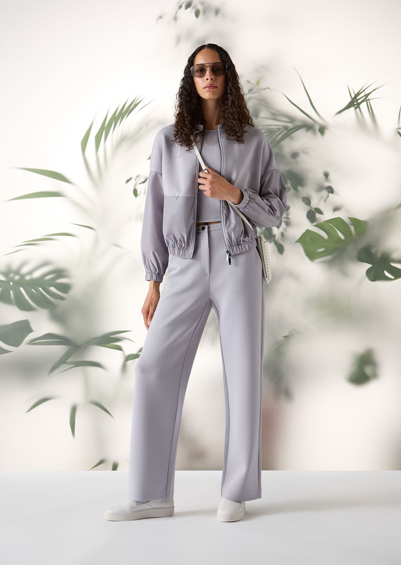 Jersey and scuba trousers with jelly eagle patch 6