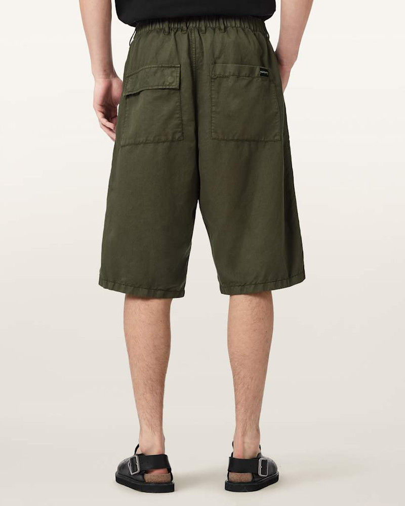 ECHO LINEN BLEND RELAXED FIT SHORTS 6