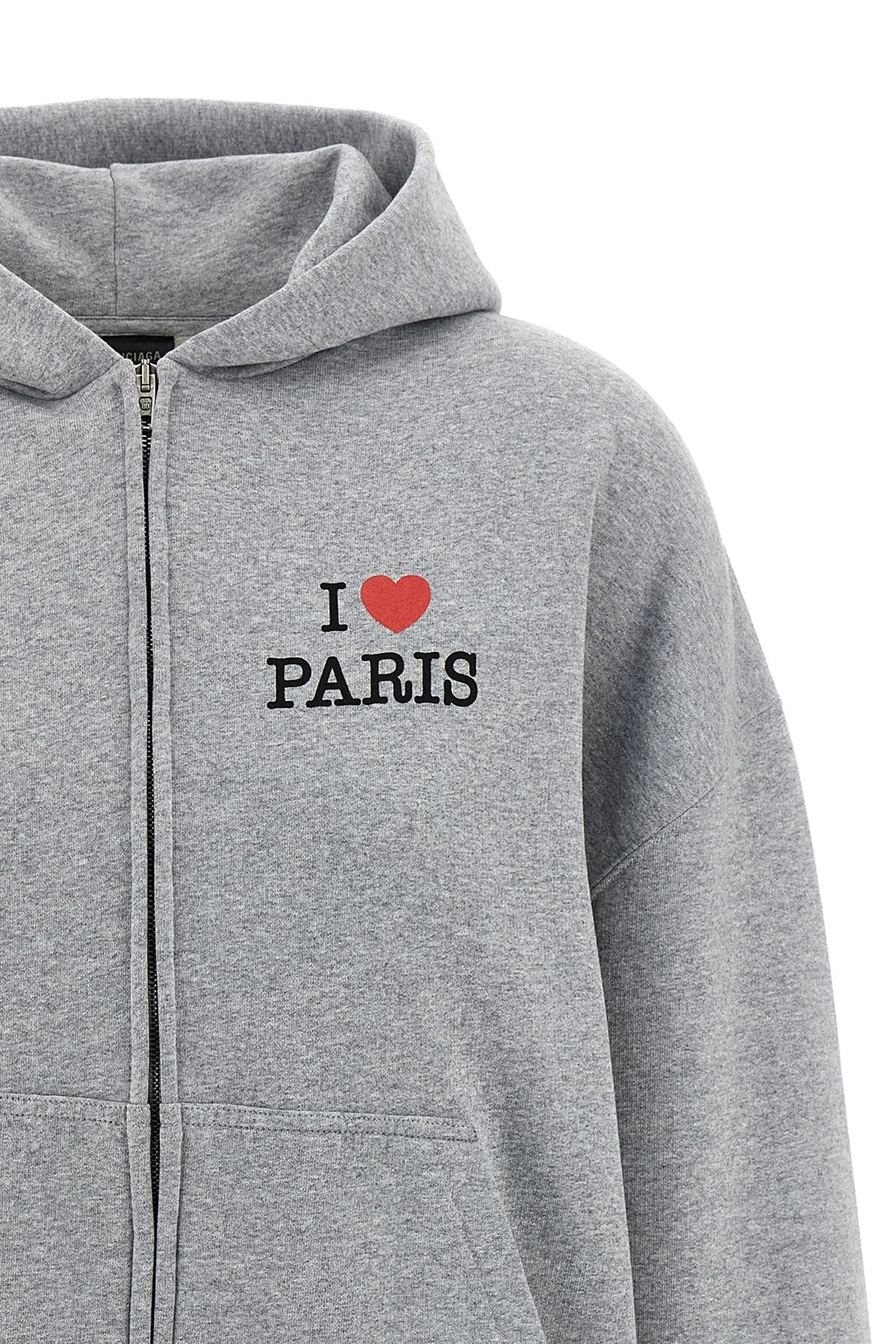 'I Love Paris & Balenciaga' hoodie - 3