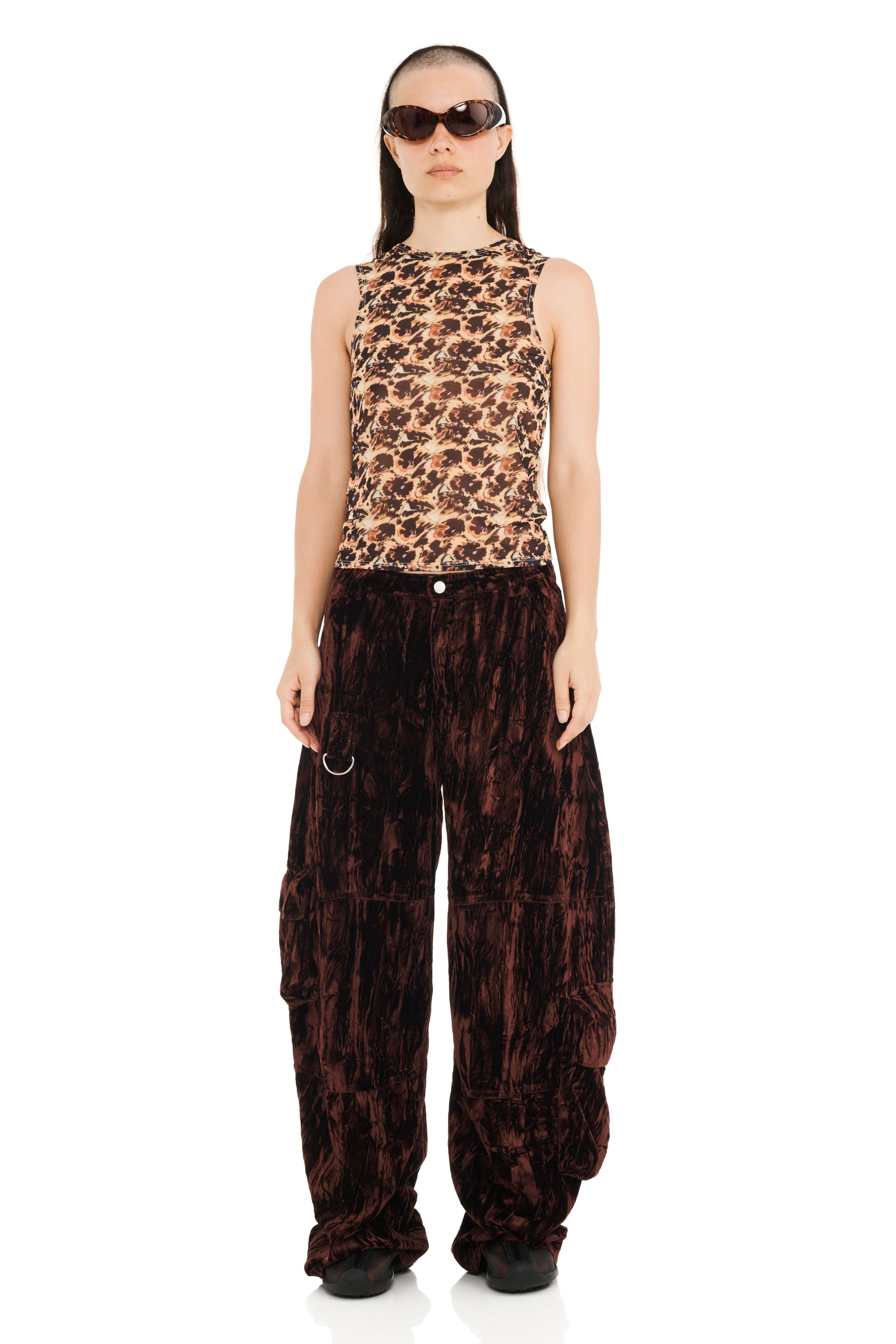 EARTH VELVET LAWN CARGO PANT - 2