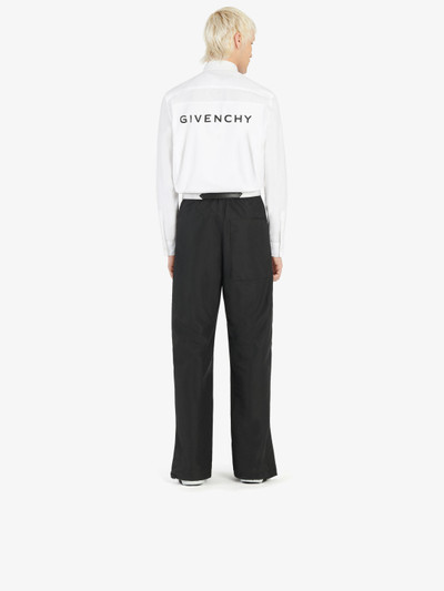 Givenchy GIVENCHY shirt in oxford with patch outlook