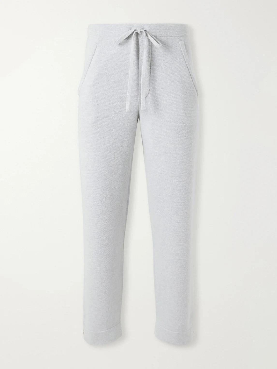 Straight-Leg Cashmere Trousers - 1