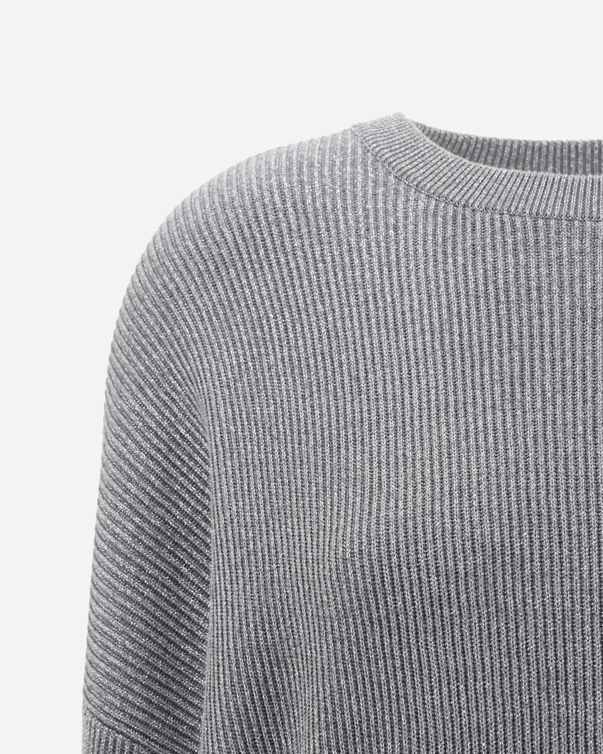 Ribbed Sweater - 3