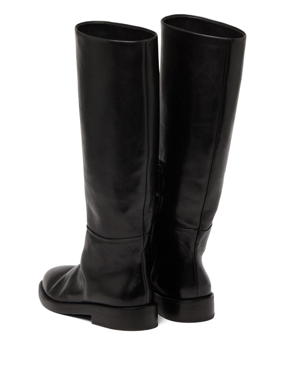 knee-high leather boots - 3