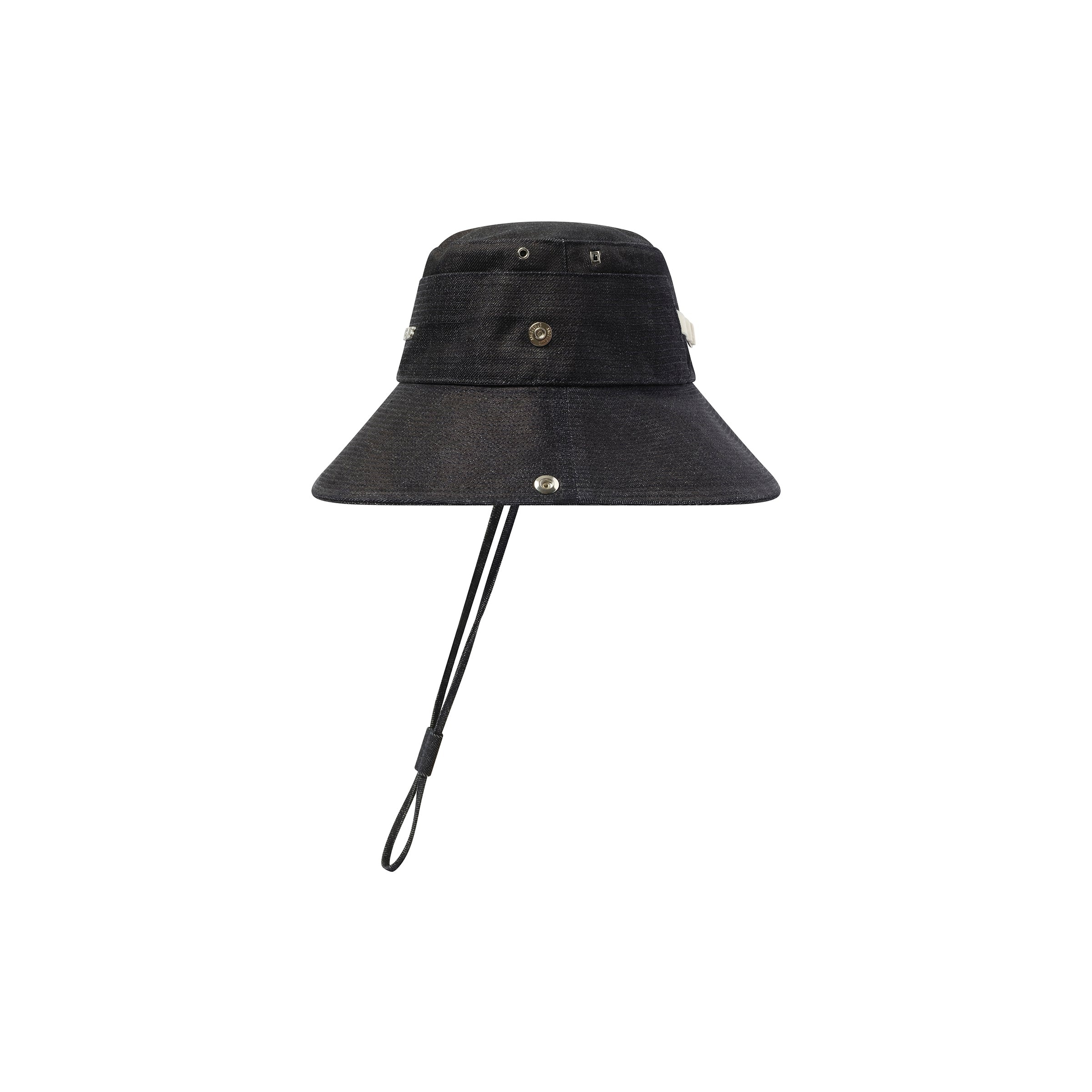 Le Bob Denim Bucket Hat in Navy - 2
