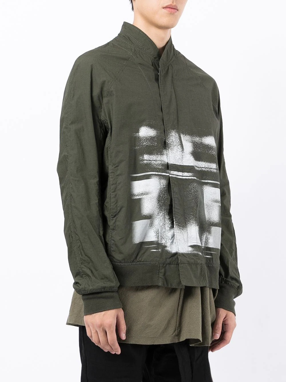 Typewrite bomber jacket - 3