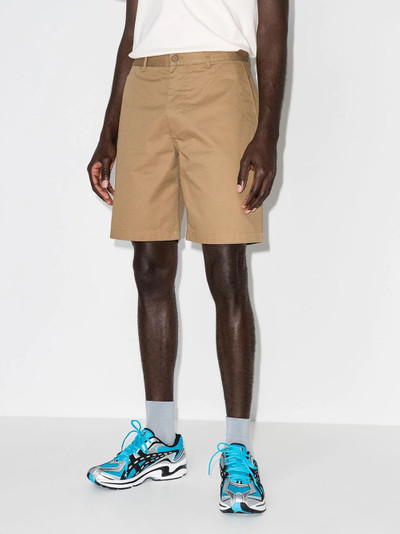 Wood Wood mid-rise bermuda shorts outlook