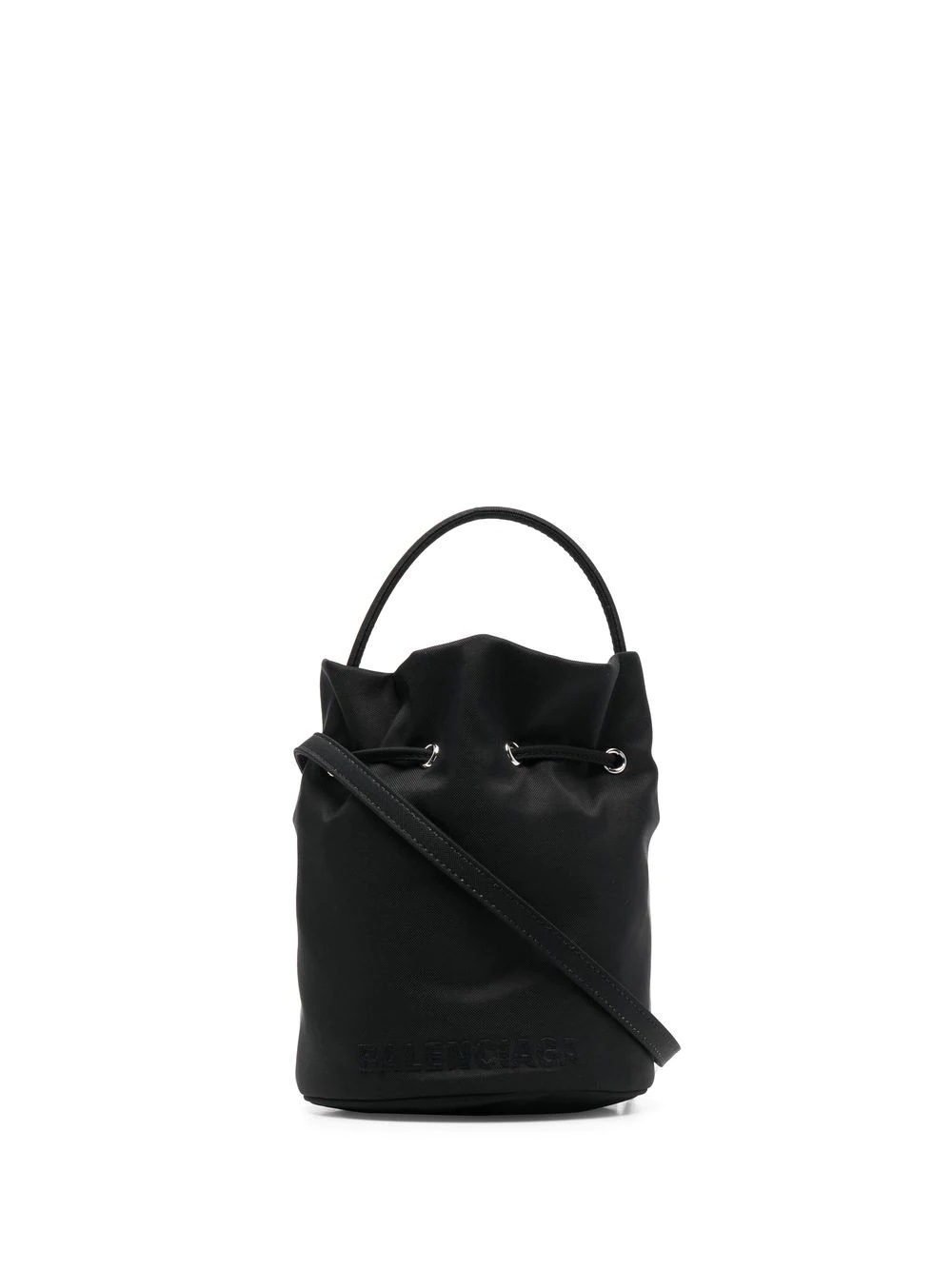 Wheel drawstring bucket bag - 1