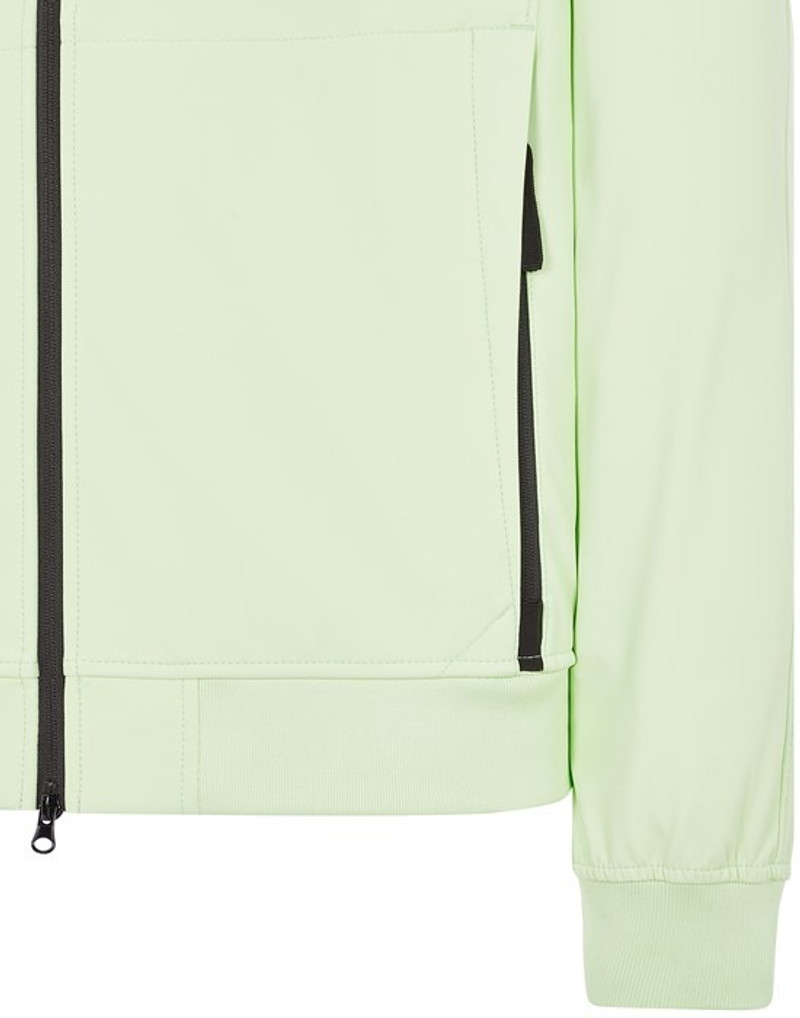 40927 LIGHT SOFT SHELL-R_e.dye® TECHNOLOGY IN RECYCLED POLYESTER LIGHT GREEN 5
