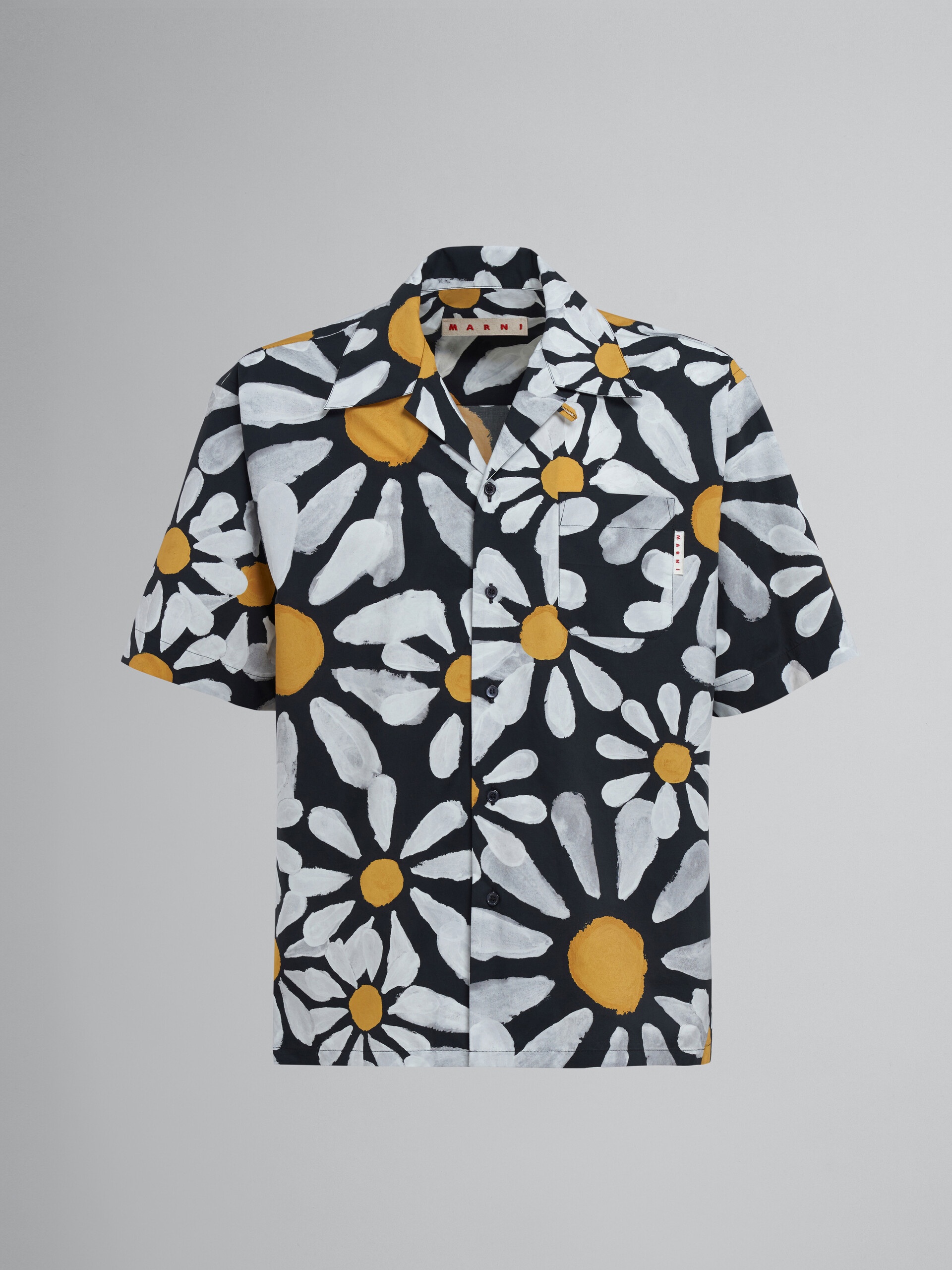 EUPHORIA PRINT POPLIN BOWLING SHIRT - 1