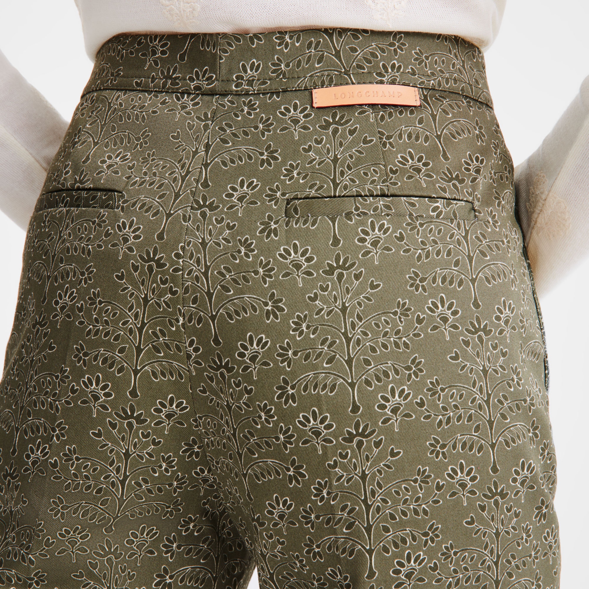 Trousers Laurel - Printed gabardine - 5