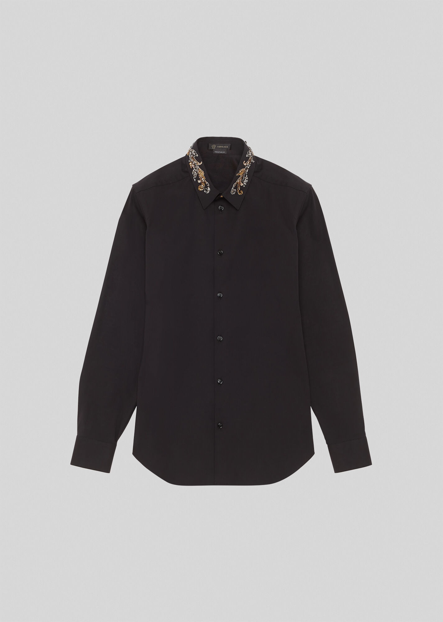 Barocco Embroidered Accent Shirt - 1