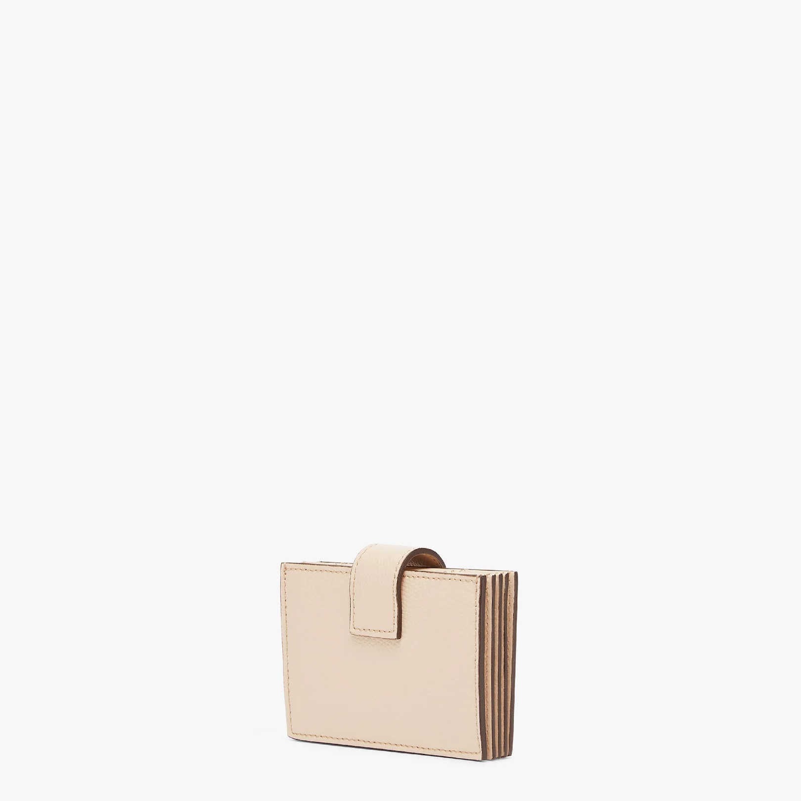 Pink leather card holder - 2