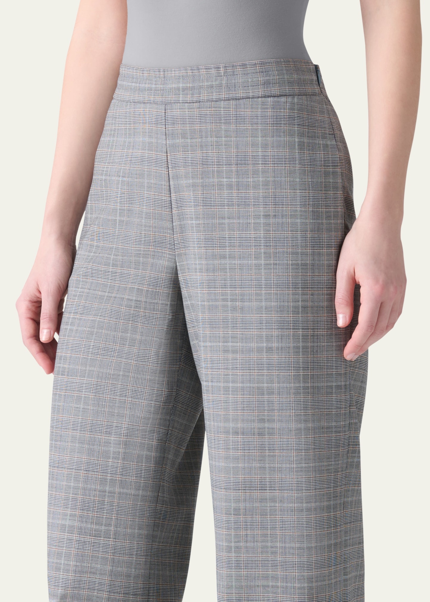 Filibert Prince of Wales Check Cool Wool Pants - 5